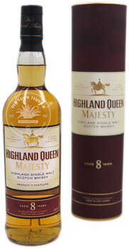 Highland Queen Majesty Highland Single Malt Scotch Whisky Aged 8 Years