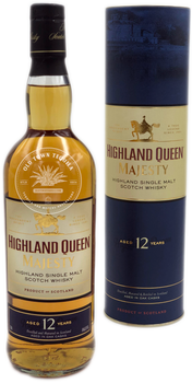 Highland Queen Majesty Highland Single Malt Scotch Whisky Aged 12 Years 