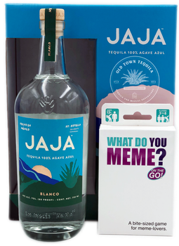 Jaja Tequila Blanco x What Do You Meme Party in a Box