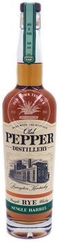 Old Pepper Single Barrel Straight Rye Whiskey 750ml