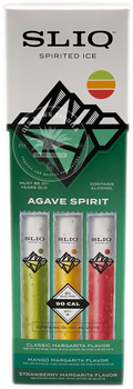 SLIQ Spirited Ice Agave Assorted 100ml