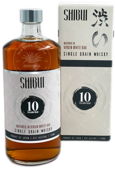 Shibui Single Grain  Virgin White Oak Cask 10YR Japanese Whisky