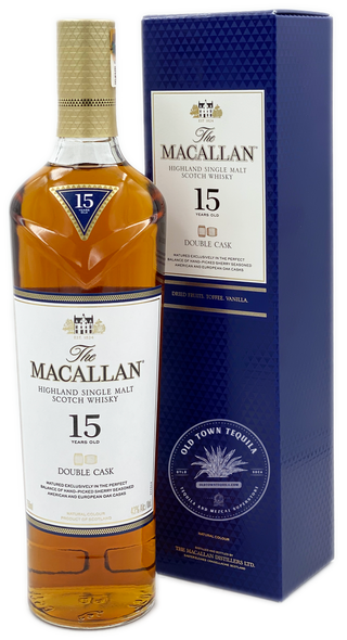 The Macallan Highland Single Malt Scotch Whisky Aged 15 Years 