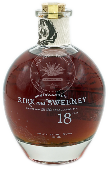Kirk and Sweeney Dominican Rum 18 Year 750ml