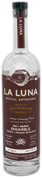 La Luna Mezcal Ensamble Chino + Manso Sahuayo 750ml