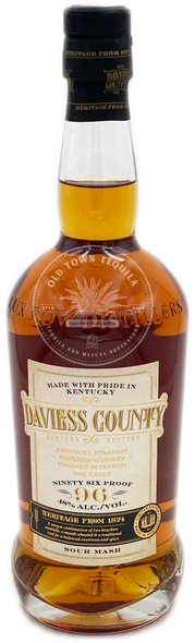 Daviess County Limited Edition Kentucky Straight Bourbon Whiskey Finished in French Oak Casks 