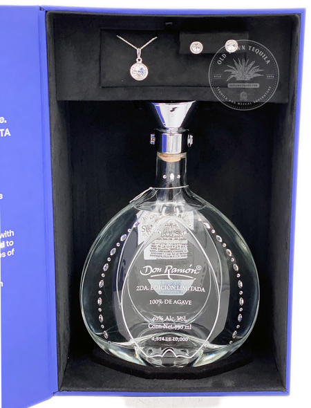 Don Ramon Swarovski Crystal Limited Edition Silver Tequila