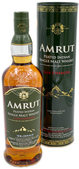 Amrut Cask Strength Peated Indian Single Malt Whisky 750ml