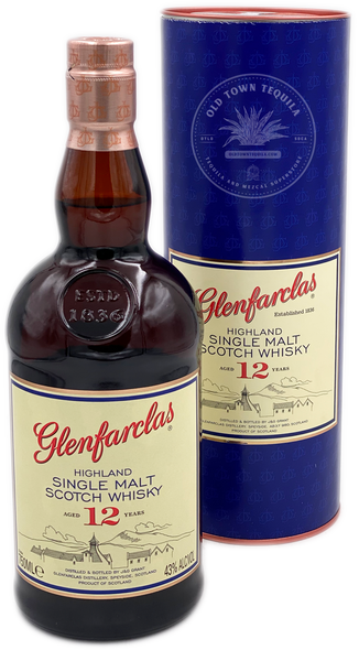 Glenfarclas Highland Single Malt Scotch Whisky Aged 12 Years 750ml