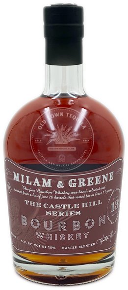 Milam & Greene The Castle Hill Series Batch 1 Bourbon Whiskey Aged 13 Years 