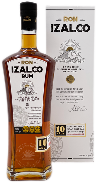 Ron Izalco 10 Year Blend of Central America's Finest Rums 750ml