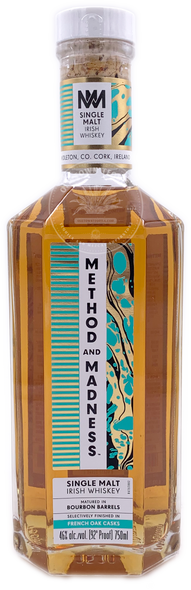 Method and Madness Single Malt Irish Whiskey 750ml Method and Madness Single Malt Irish Whiskey 750ml