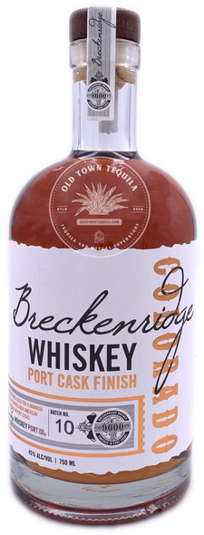 Breckenridge Port Cask Finish Whiskey NO.10  750ml