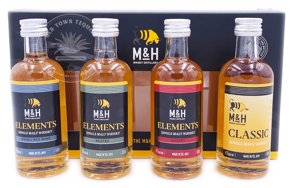M&H Whisky Variety Pack 4x50ml