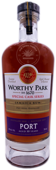 Worthy Park Special Cask Series Jamaica Rum- PORT 10 years 750ml