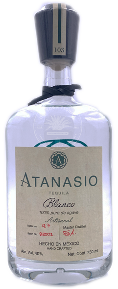 Atanasio Blanco Tequila 750ml Atanasio Blanco Tequila 750ml