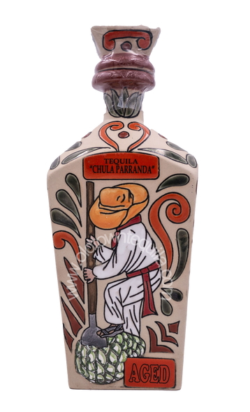 Chula Parranda El Jimador Ceramic 1 Liter Aged Reposado Tequila Chula Parranda El Jimador Ceramic 1 Liter Aged Reposado Tequila