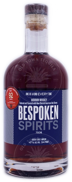 Bespoken Spirits Bourbon Whiskey Charred with New American Oak Staves 750ml Bespoken Spirits Bourbon Whiskey Charred with New American Oak Staves 750ml
