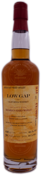 LOW GAP California Bavarian Hard Wheat Whiskey 750ml