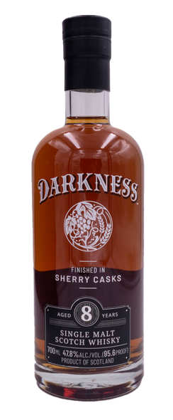 Darkness 8 Years Single Malt Scotch Whisky 700ml