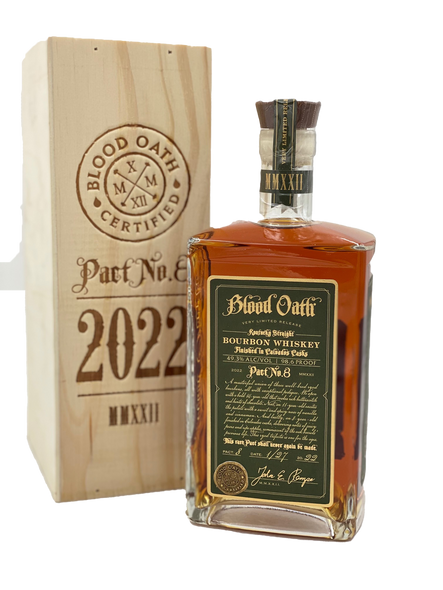 Blood Oath Pack No 8 Bourbon Whiskey