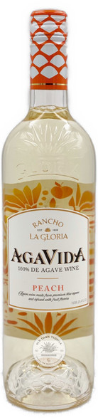AgaVida Mexico Peach Agave Wine