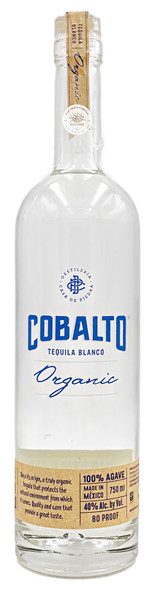 Cobalto Organic Blanco Tequila