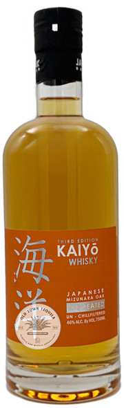 KAIYō The Peated Mizunara Oak Japanese Whisky 46%Alc KAIYō The Peated Mizunara Oak Japanese Whisky 46%Alc