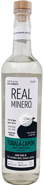 Real Minero Tobala Capon Mezcal