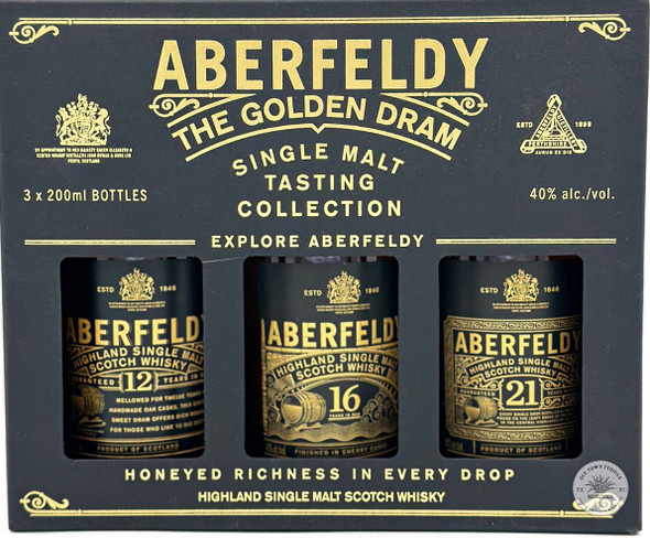 Aberfeldy The Golden Dram Tasting Collection Scotch Whisky