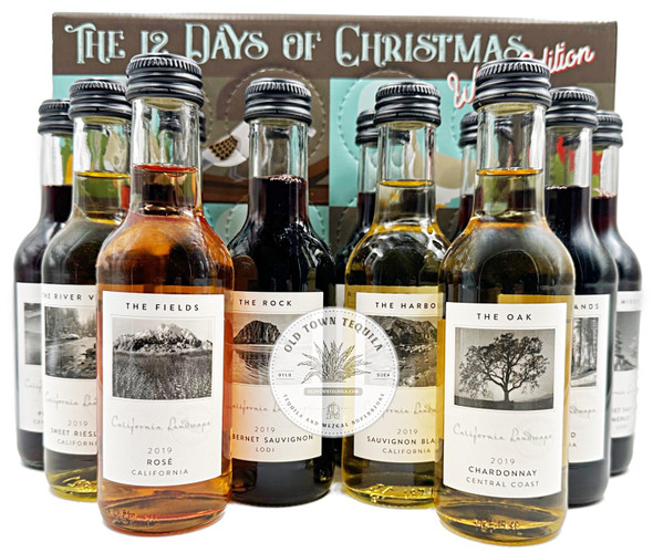 The 12 Days Of Christmas California Wine Edition 187ML