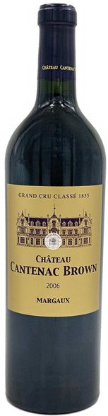 Chateau Cantenac Brown, Margaux, France 2006
