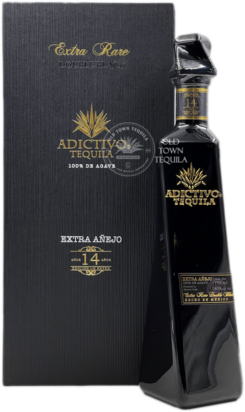 Adictivo 14 Years Extra Rare Double Black Extra Anejo Tequila Kings Edition