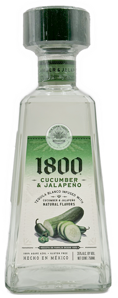 1800 Cucumber & Jalapeño Tequila