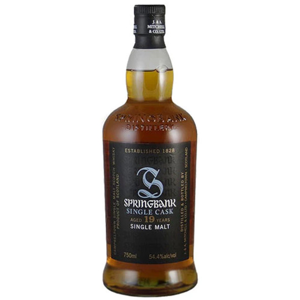 Springbank 19 Year Single Cask Scotch Whisky  
