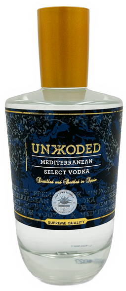 Unkkoded Mediterranean Select Vodka 700ml