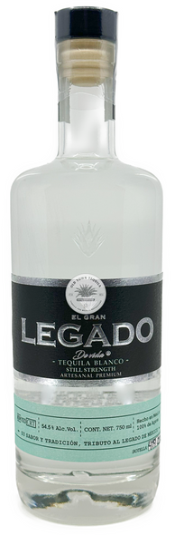 El Gran Legado De Vida Still Strength Artesanal Blanco Tequila