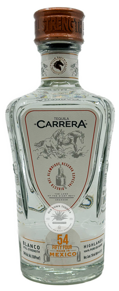 Carrera Blanco Still Strength Tequila