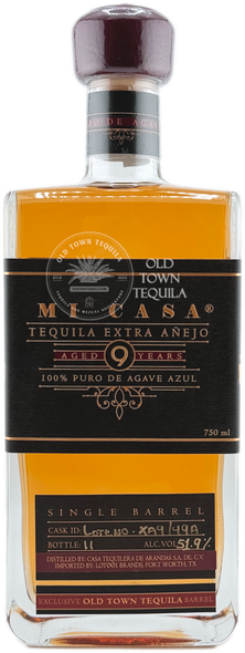 Tequila Mi Casa 9 Years Extra Anejo Single Barrel #49A OTL Exclusive Barrel