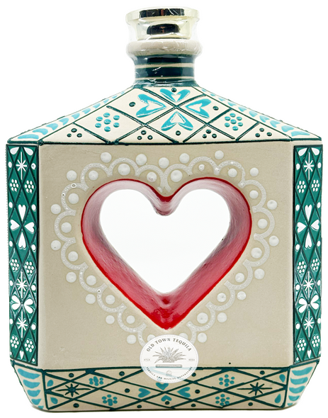 Rubi Corazon Reposado Ceramic Heart Tequila 1.75L