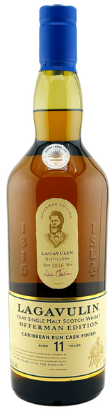 Lagavulin 11 Year Offerman Edition Caribbean Rum Cask Finish