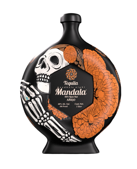 Tequila Mandala Dia De Los Muertos 2025 "Life After Death" Limited Edition Añejo - La Catrina