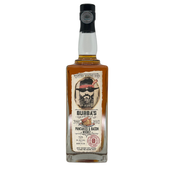 Bubba's Secret Stills Pancake and Bacon Whiskey