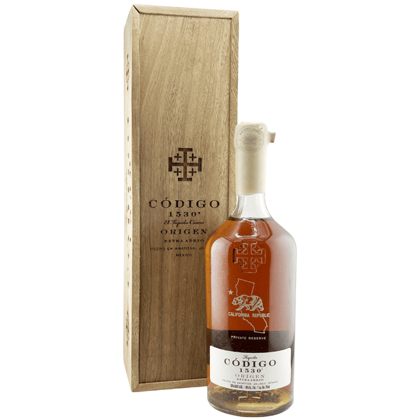 Codigo 1530 Origen Extra Anejo Tequila California Republic Edition