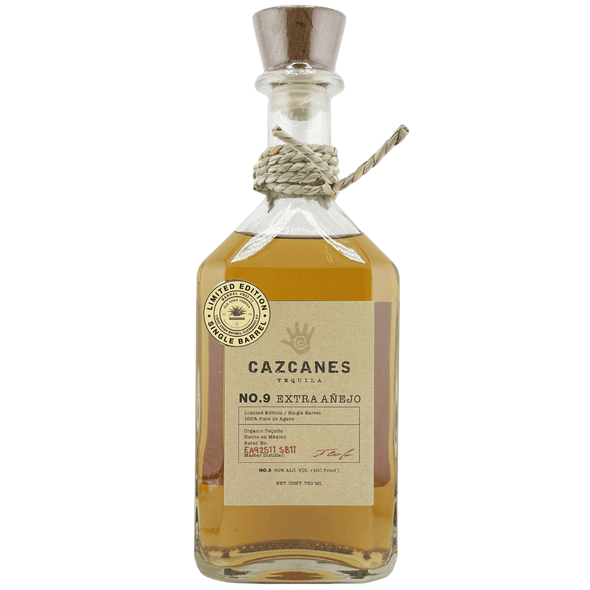 Cazcanes Extra Anejo No.9 Tequila Single Barrel OTL #B22-11