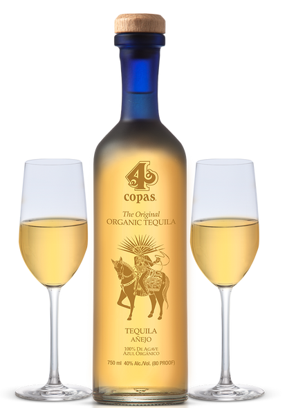 4 Copas Organic Anejo Tequila