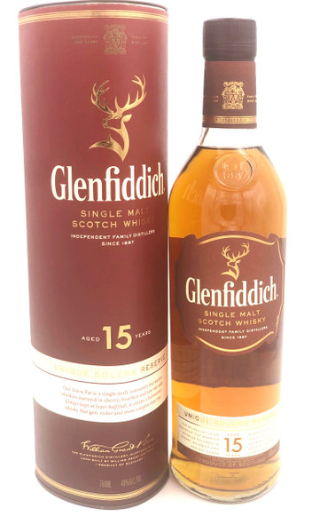 Glenfiddich 15 Years Unique Solera Reserve Single Malt