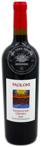 Paoloni Sangiovese Grosso 2017 Valle de Guadalupe Paoloni Sangiovese Grosso 2017 Valle de Guadalupe