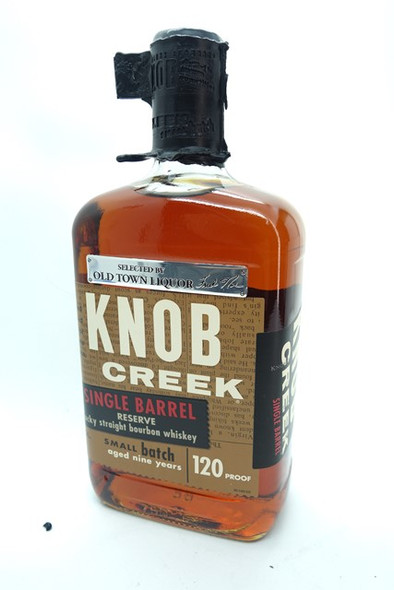 KNOB CREEK  SPECIAL OLD TOWN SINGLE BARREL BOURBON