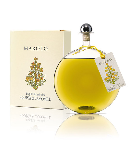 Marolo Liquor of Grappa and Chamomile Moon